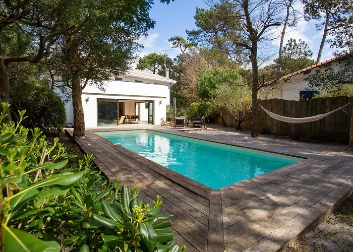 Renovee Avec Et Piscine Chauffee A Hossegor, Proche Et Golf - Fr-1-791-8