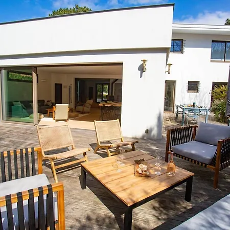 Renovee Avec Et Piscine Chauffee A Hossegor, Proche Et Golf - Fr-1-791-8 Vila *