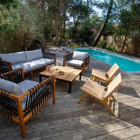 Vila Renovee Avec Et Piscine Chauffee A Hossegor, Proche Et Golf - Fr-1-791-8 *